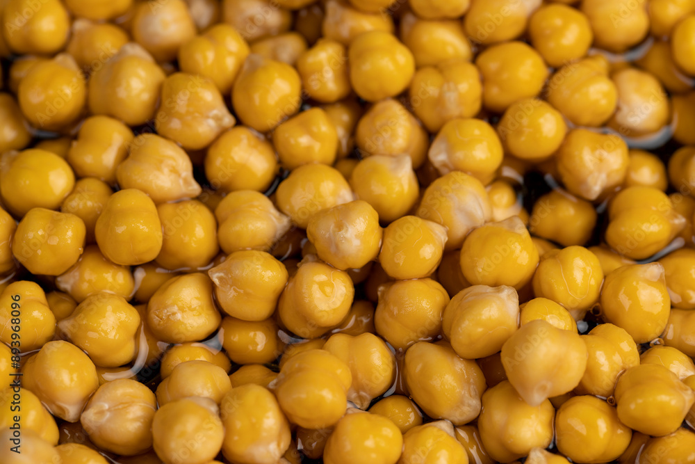chickpeas porridge with honey during cooking chickpeas porridge with honey during cooking
