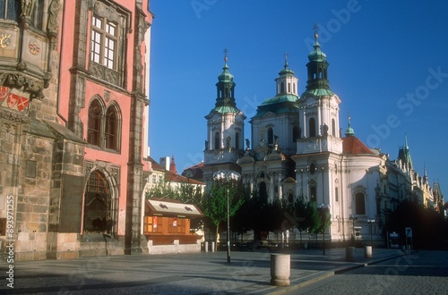 Photography Church Of Saint Nicholas, Old Town Square (Staromestske Namesti) Prague, Czech R