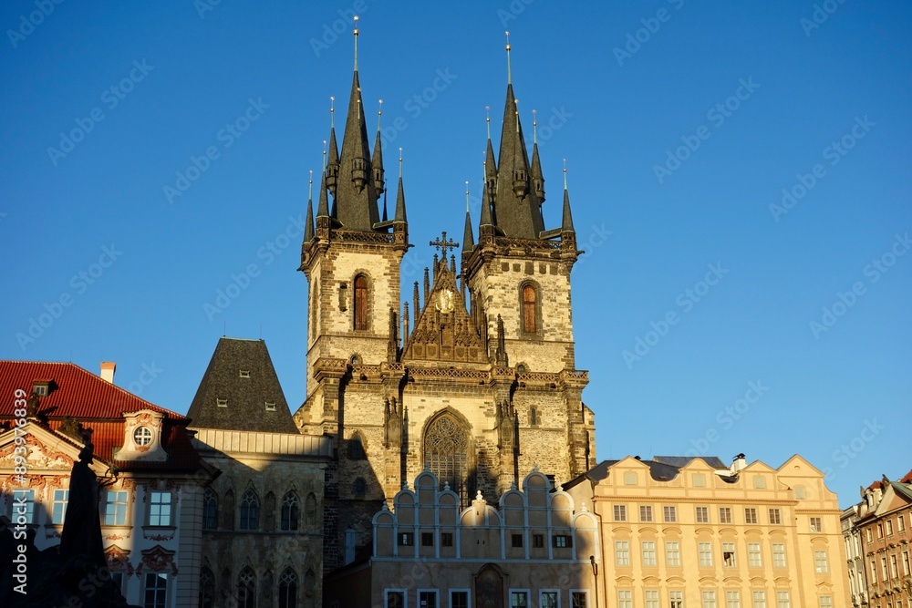 Prague, the capital of the Czech Republic, is a rustic Eastern European city on the banks of the Vltava River Prague, the capital of the Czech Republic, is a rustic Eastern European city on the banks of the Vltava River