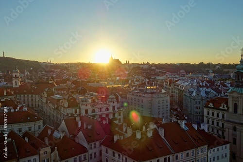 Prague, the capital of the Czech Republic, is a rustic Eastern European city on the banks of the Vltava River