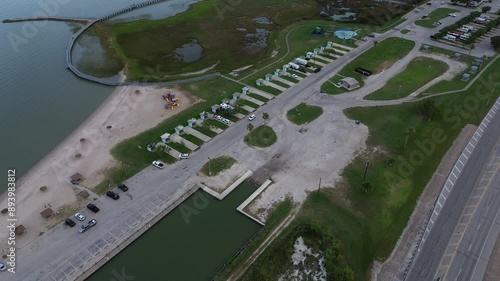 An evening in Port Lavaca, Texas. photo