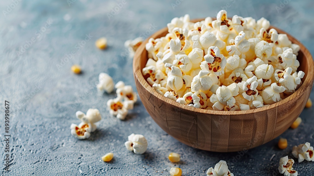 Bowl of Buttery Popcorn Bowl of Buttery Popcorn