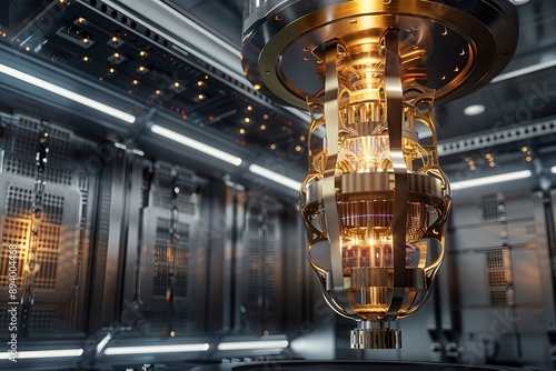  A quantum computer. Generative AI