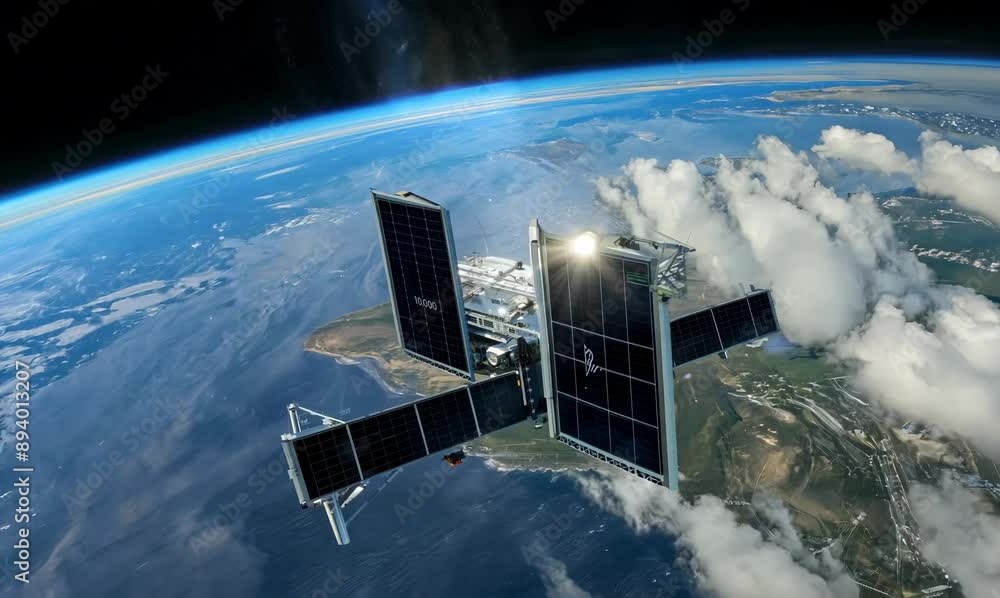 Solar panels on planet Earth. Solar panels in space. Solar panels Solar panels on planet Earth. Solar panels in space. Solar panels