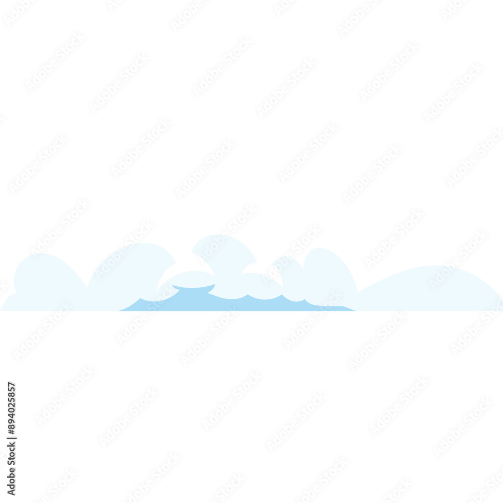 Fluffy Cloud Illustration Fluffy Cloud Illustration