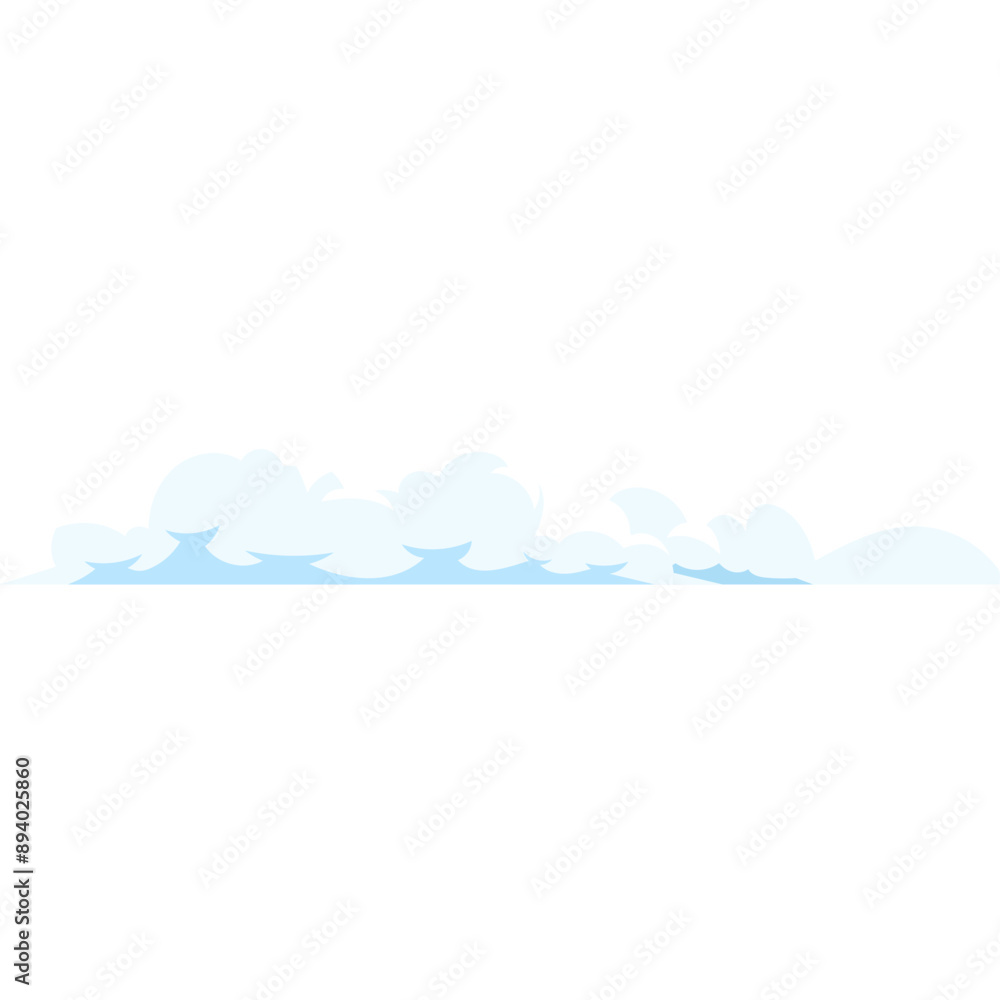 Fluffy Cloud Illustration Fluffy Cloud Illustration