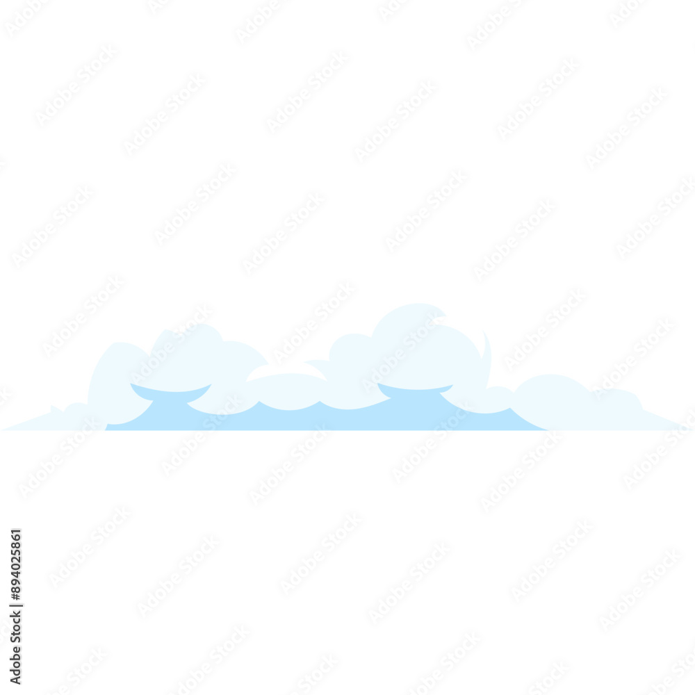 Fluffy Cloud Illustration Fluffy Cloud Illustration