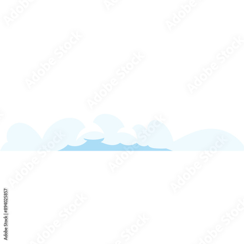 Fluffy Cloud Illustration