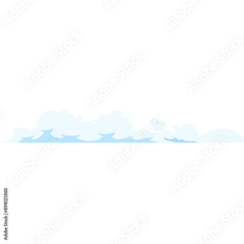 Fluffy Cloud Illustration