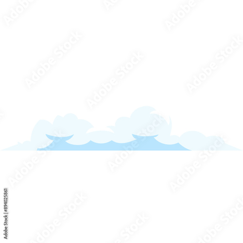 Fluffy Cloud Illustration