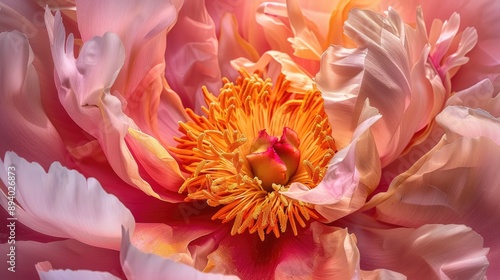 Fototapeta Naklejka Na Ścianę i Meble -  Macro photography of peonies
