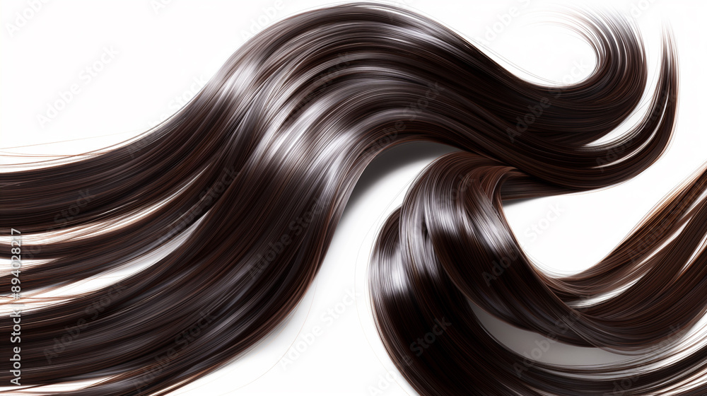 Close-up of long black shiny hair, smooth and healthy texture, haircare concept, beauty and wellness, sleek hair, natural shine, healthy hair, black hair. Close-up of long black shiny hair, smooth and healthy texture, haircare concept, beauty and wellness, sleek hair, natural shine, healthy hair, black hair.