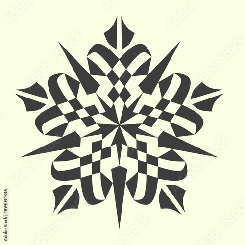 abstract floral ornament