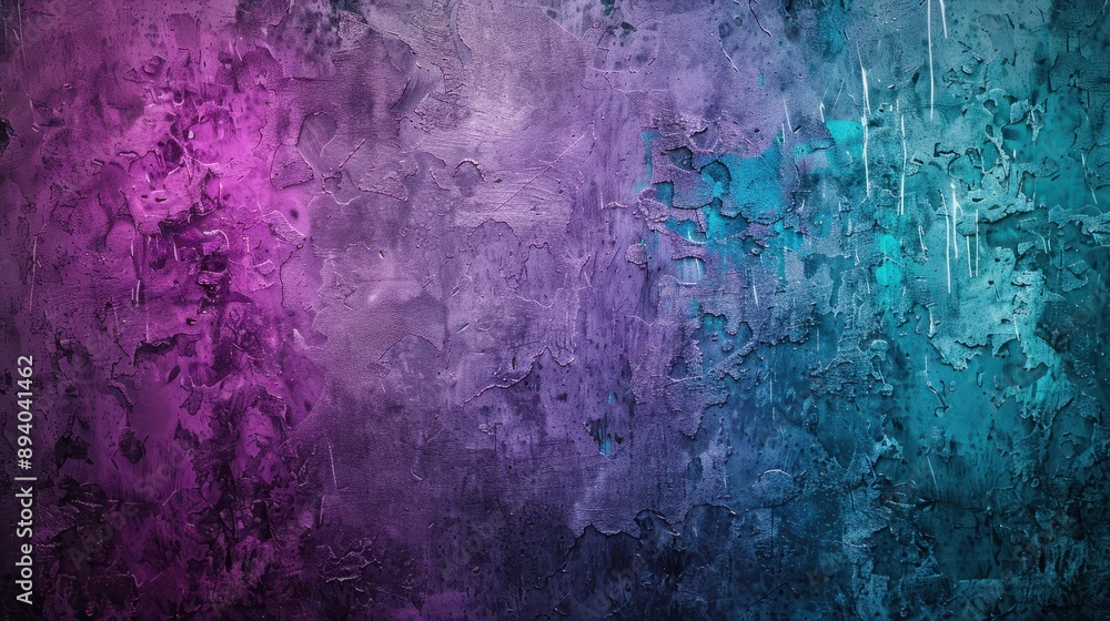 Abstract backdrop with shades of purple, blue, and green. Gradient. colorful and toned concrete wall texture. a backdrop of magenta teal with design space Abstract backdrop with shades of purple, blue, and green. Gradient. colorful and toned concrete wall texture. a backdrop of magenta teal with design space