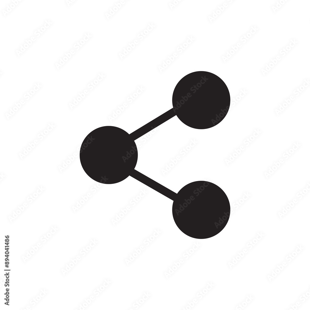 Connection icon, vector flat black illustration on white background..eps Connection icon, vector flat black illustration on white background..eps