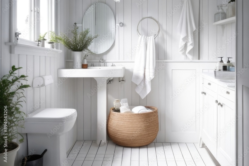 Scandinavian Bathroom Style Scandinavian Bathroom Style