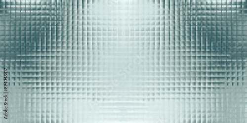 Reeded acrylic corrugated plastic texture. Diamond wavy sheet vector paper design. Luxury modern iridescent blurry glass. Reflection refraction effect. Clear fluid fluted stage. Polycarbonate gradient