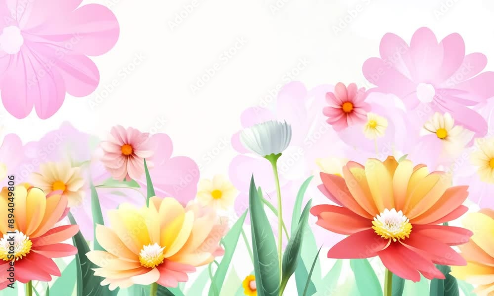 spring flowers background spring flowers background