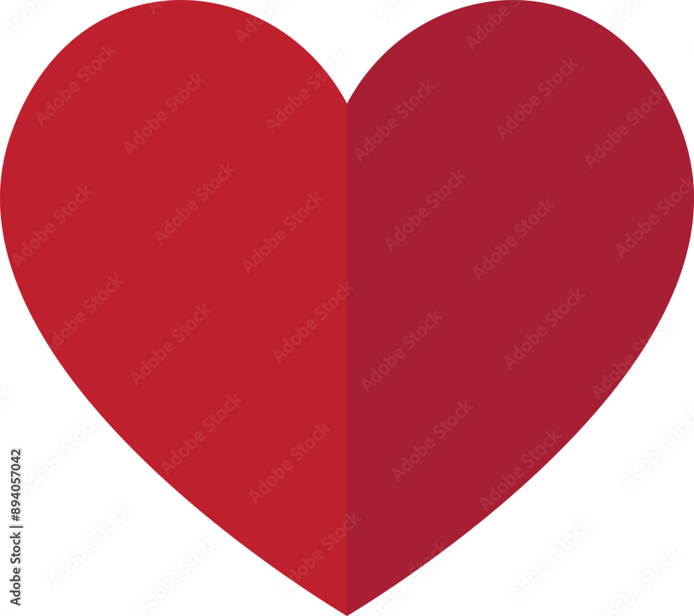 A heart symbol form of vector or element A heart symbol form of vector or element