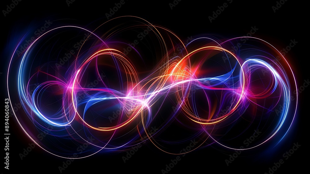 Abstract Colorful Neon Lights Abstract Colorful Neon Lights