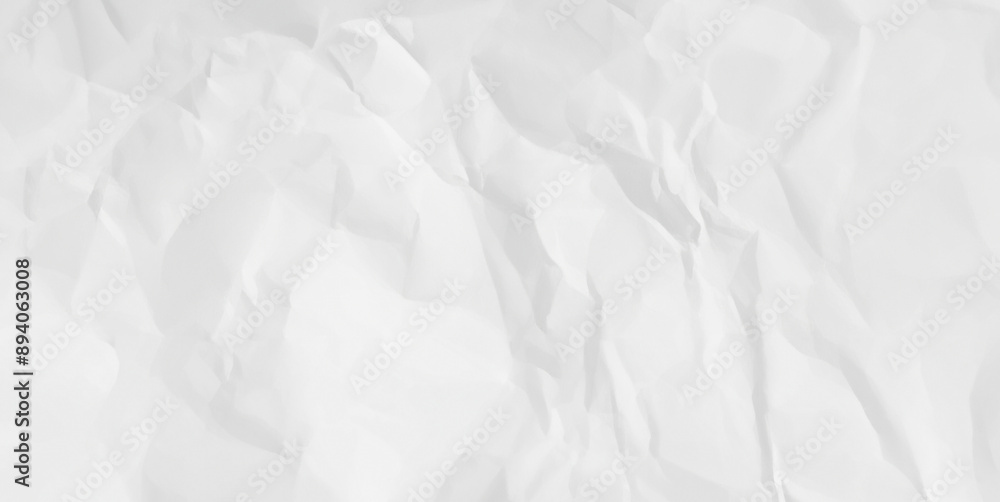 Crumpled White Paper Texture Background Crumpled White Paper Texture Background