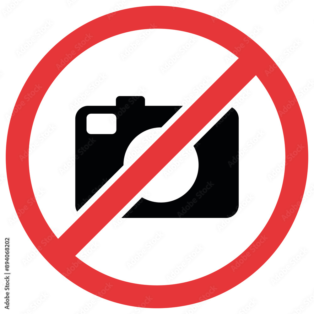 sign icon do not take photos photo prohibition red black on white background do not do sign icon do not take photos photo prohibition red black on white background do not do