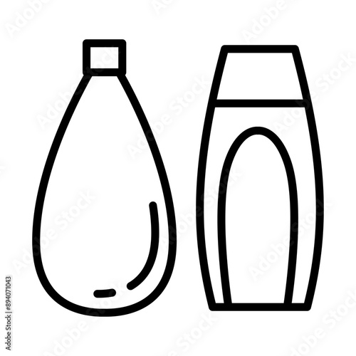 Icon of several sauces in containers.