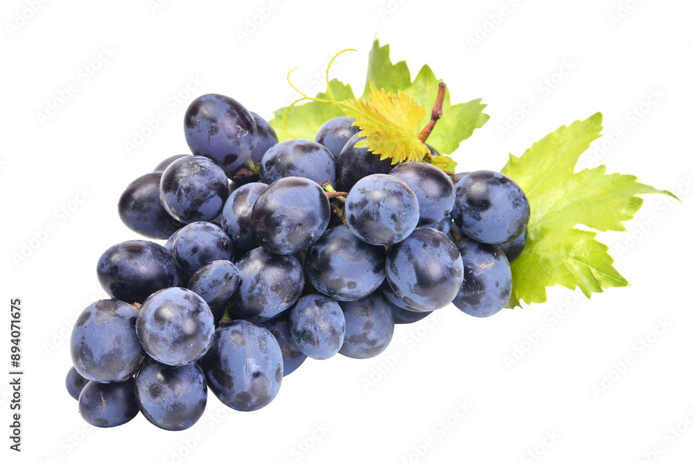 Fototapeta premium Grapes isolated on white