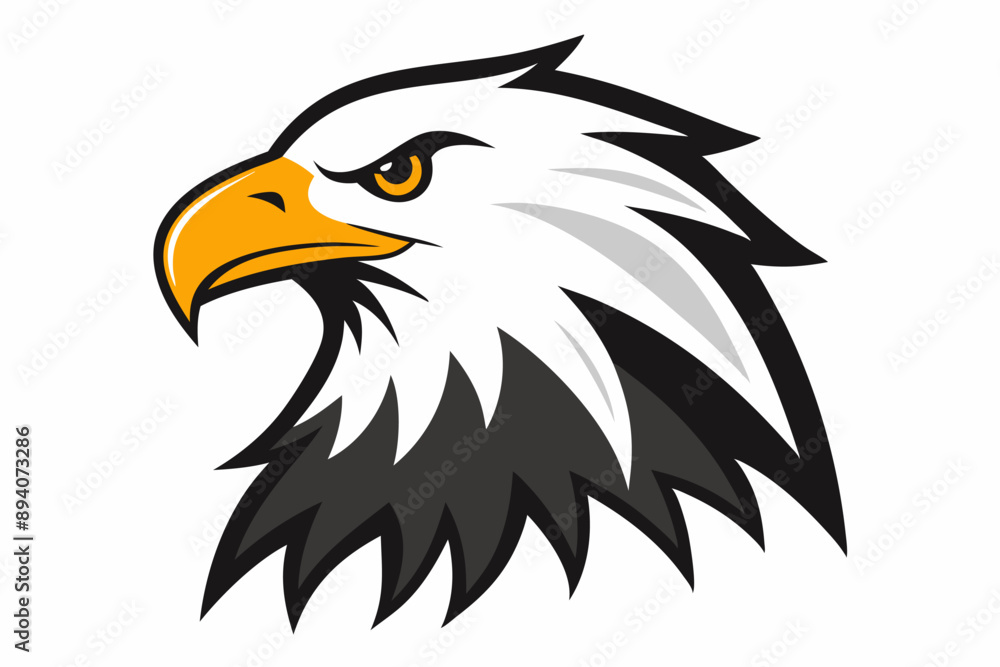 Eagle head illustration in high detail, perfect for branding, logos, and wildlife themes. Eagle head illustration in high detail, perfect for branding, logos, and wildlife themes.
