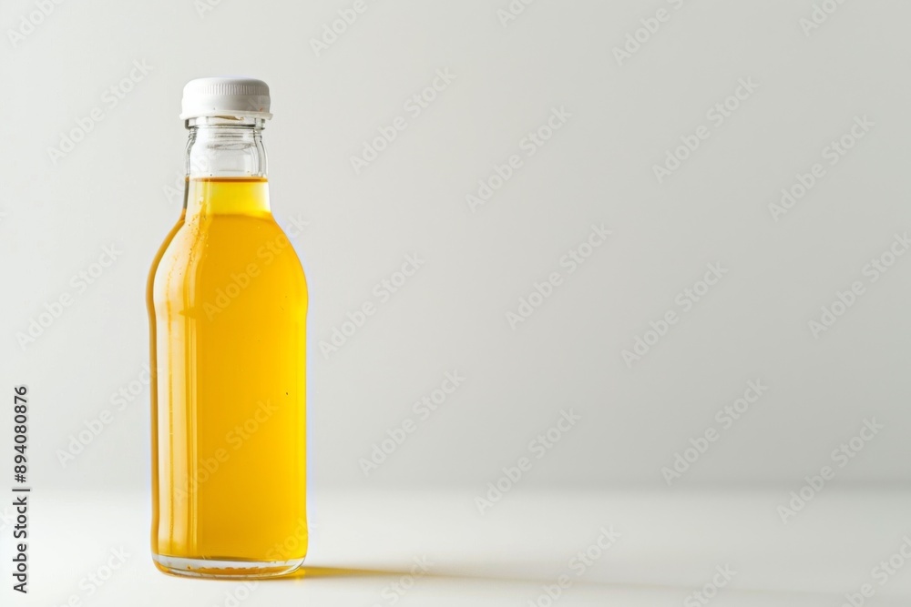 white background a white label on bottle white background a white label on bottle
