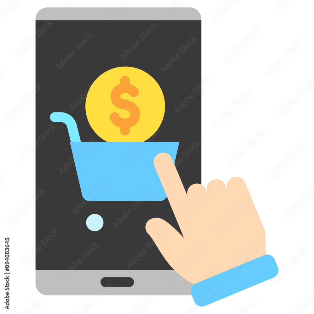 Ecommerce Payment multi color icon, related to financial technology theme. use for UI or UX kit, app and web development. Ecommerce Payment multi color icon, related to financial technology theme. use for UI or UX kit, app and web development.