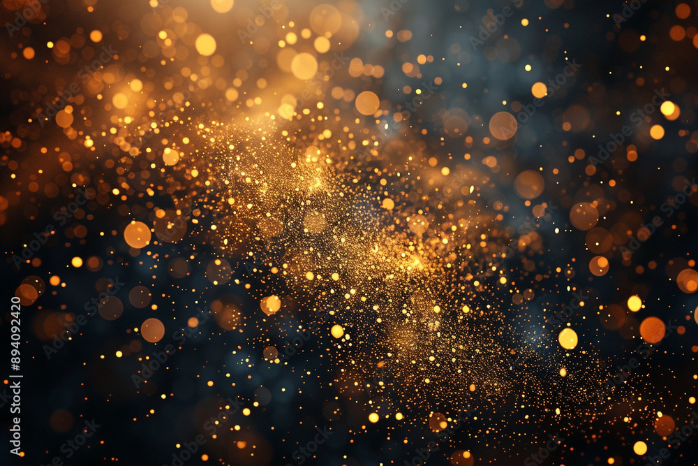Fototapeta premium gold sparkling 