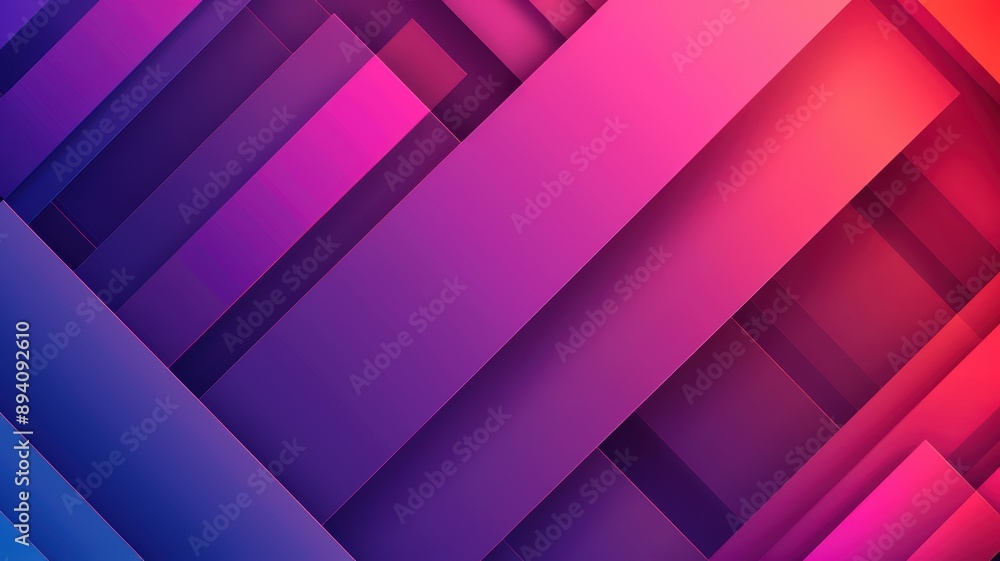 Abstract Geometric Background with Vibrant Gradient Colors and Overlapping Rectangles Abstract Geometric Background with Vibrant Gradient Colors and Overlapping Rectangles