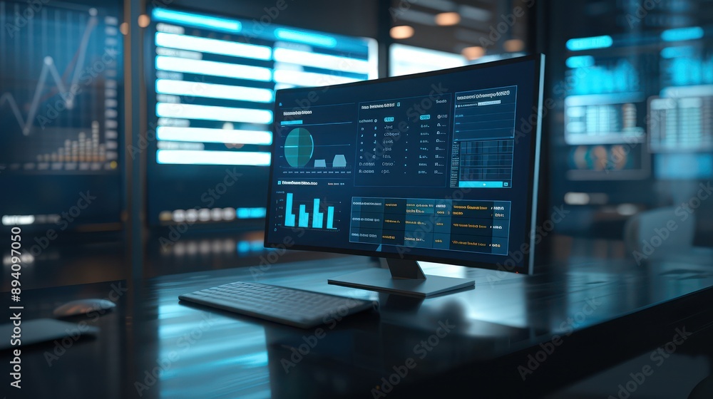 virtual representation of a treasury's financial covenant tracking system, showing compliance status with various loan agreements virtual representation of a treasury's financial covenant tracking system, showing compliance status with various loan agreements