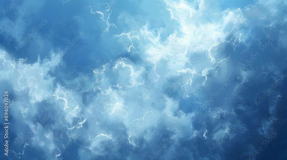 Abstract Blue Sky Clouds Abstract Blue Sky Clouds