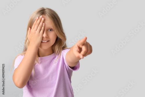 Teenage girl checking her e...