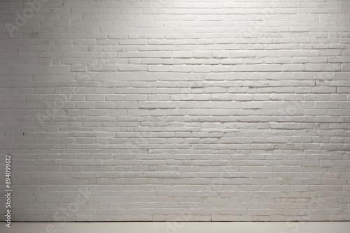 Close-up of white brick wall with subtle texture backgrounds