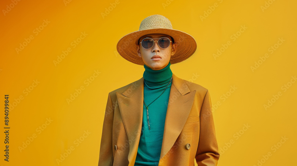 Head Turner: Conical Straw Hat Steals the Show Head Turner: Conical Straw Hat Steals the Show