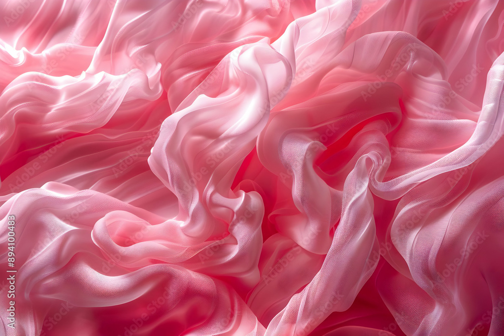 Pink Sheer Fabric Texture Background Pink Sheer Fabric Texture Background