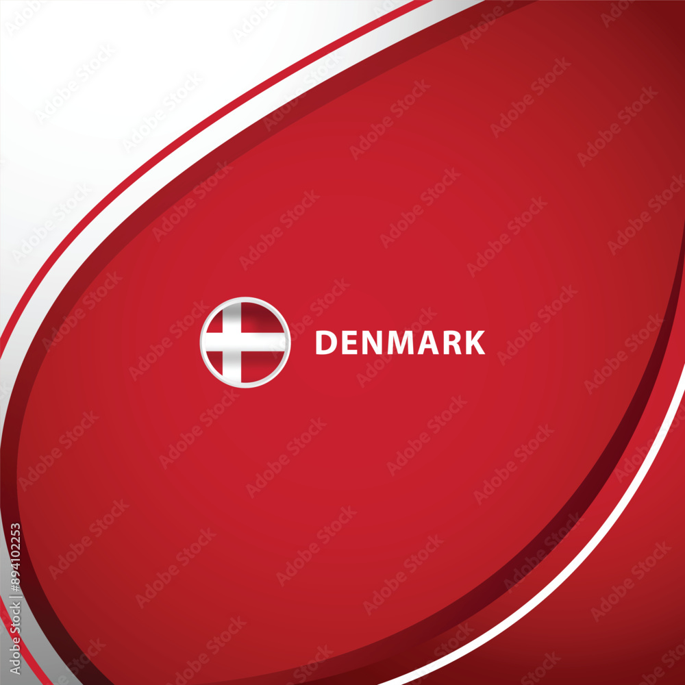 Denmark square layout background concept design template Denmark square layout background concept design template