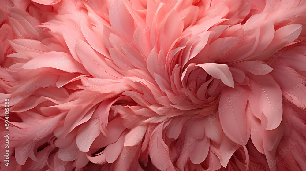 Pink Feather Background Texture Pink Feather Background Texture