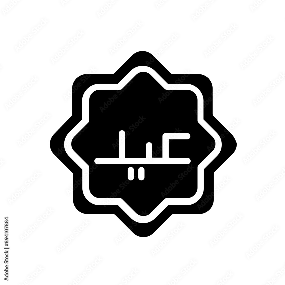 eid icon design glyph style