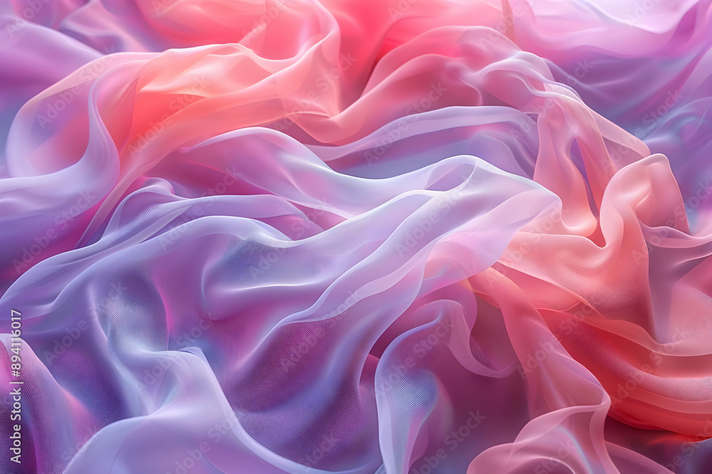 Obraz premium Abstract Pink and Purple Fabric Texture