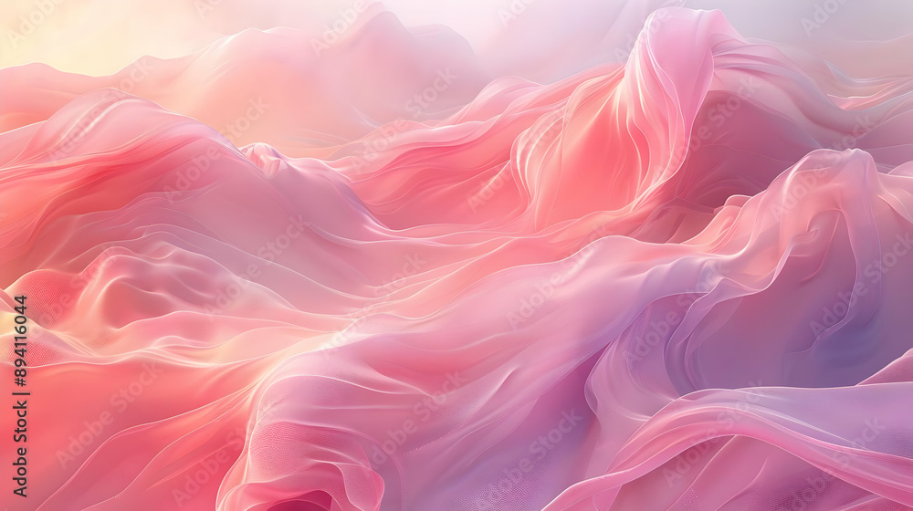 Abstract Pink Fabric Texture