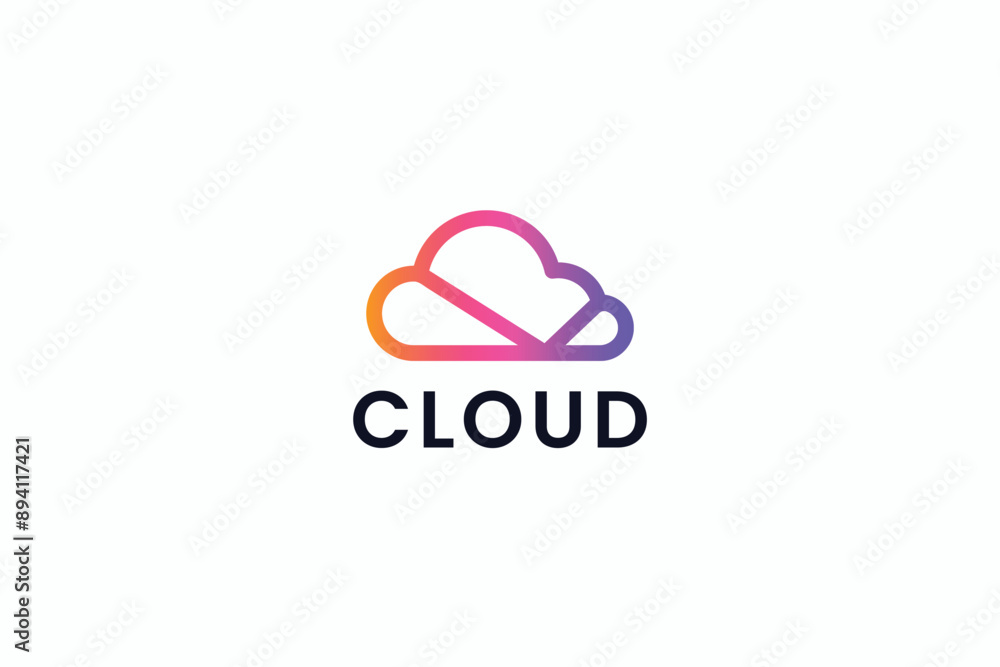 Linear Cloud Logo Storage Icon Server Hosting Web Software Business Internet Solution Data Network Linear Cloud Logo Storage Icon Server Hosting Web Software Business Internet Solution Data Network