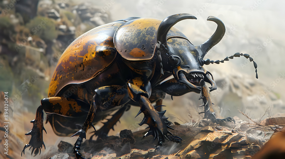 Giant Beetle with Spikes Giant Beetle with Spikes
