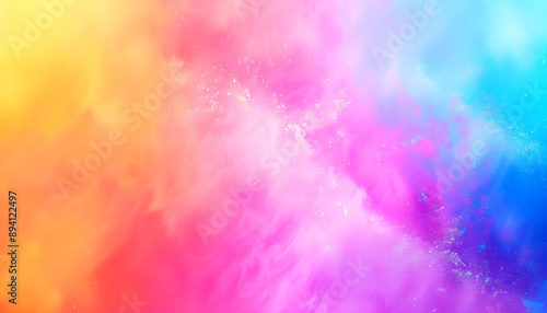 Colorful wallpaper with smooth color transitions © mai