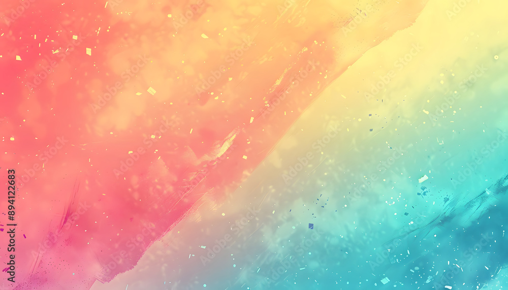 Fototapeta premium Colorful wallpaper with smooth color transitions