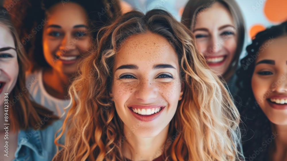 Obraz premium Daughters of the World: A Global Portrait of Women