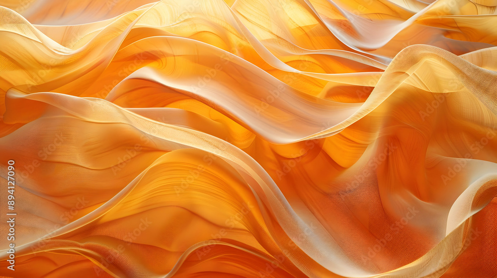 Obraz premium Abstract Orange Fabric Texture